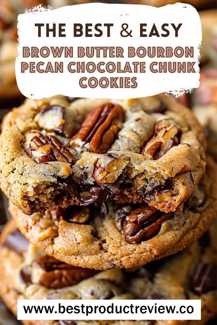 Brown Butter Pecan Chocolate Cookies Recipe